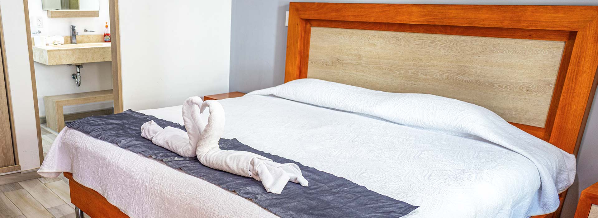 Habitación con cama extra grande